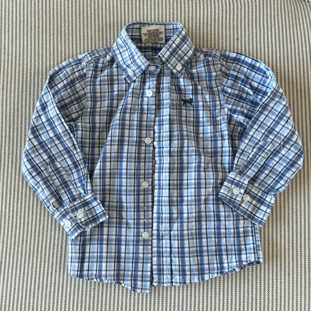 Jack Thomas Boys Longsleeved Button Down